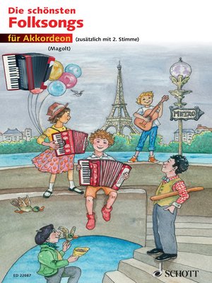 cover image of Die schönsten Folksongs
